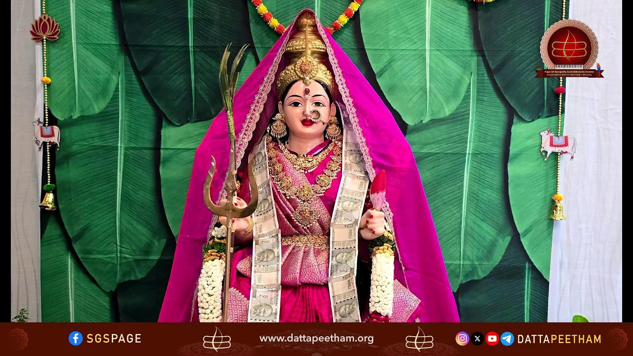 Sri Devi Navaratri Festival 2024 at Bhagyanagaram, HYD • Truteeya • 5 Oct 2024