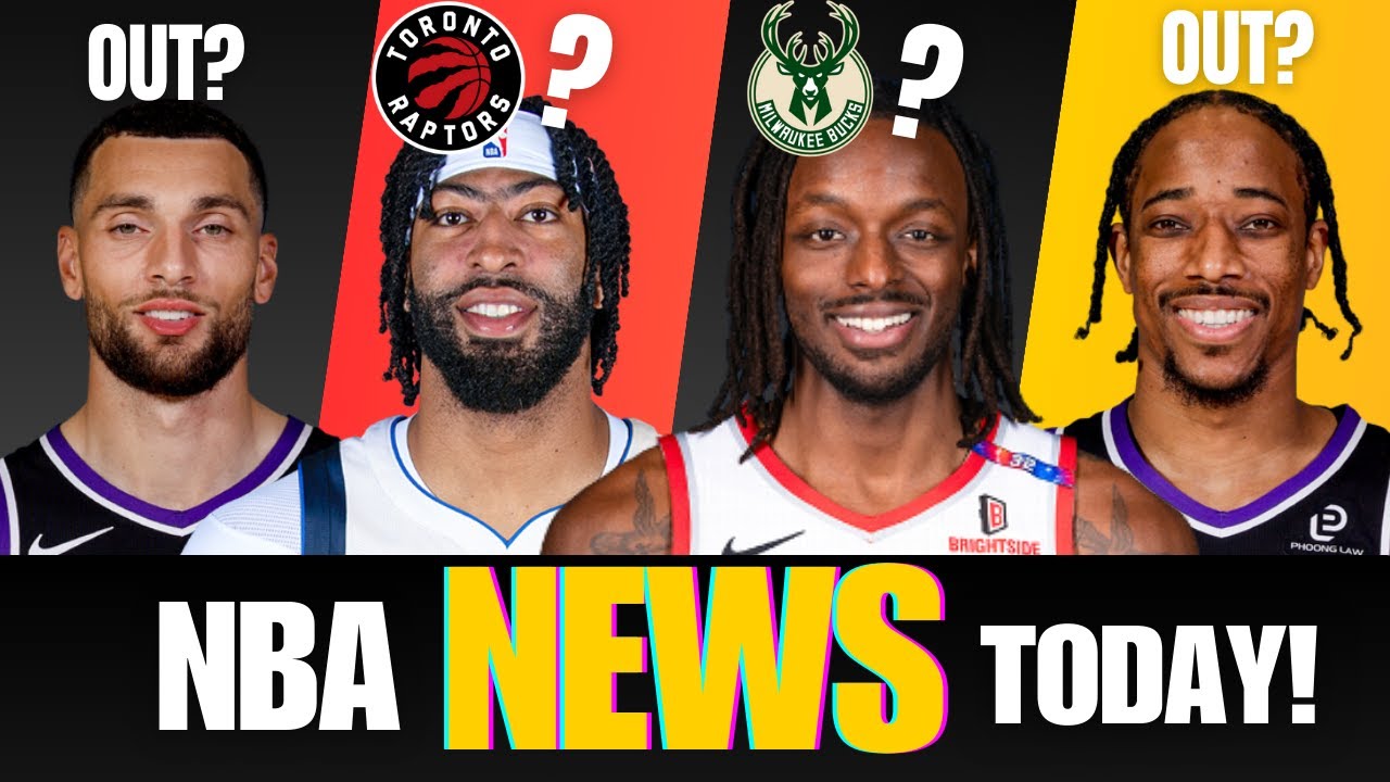 NBA News Today (Tuesday): Major Trade Rumors & Key Updates - Anthony Davis, Jerami Grant & DeRozan!