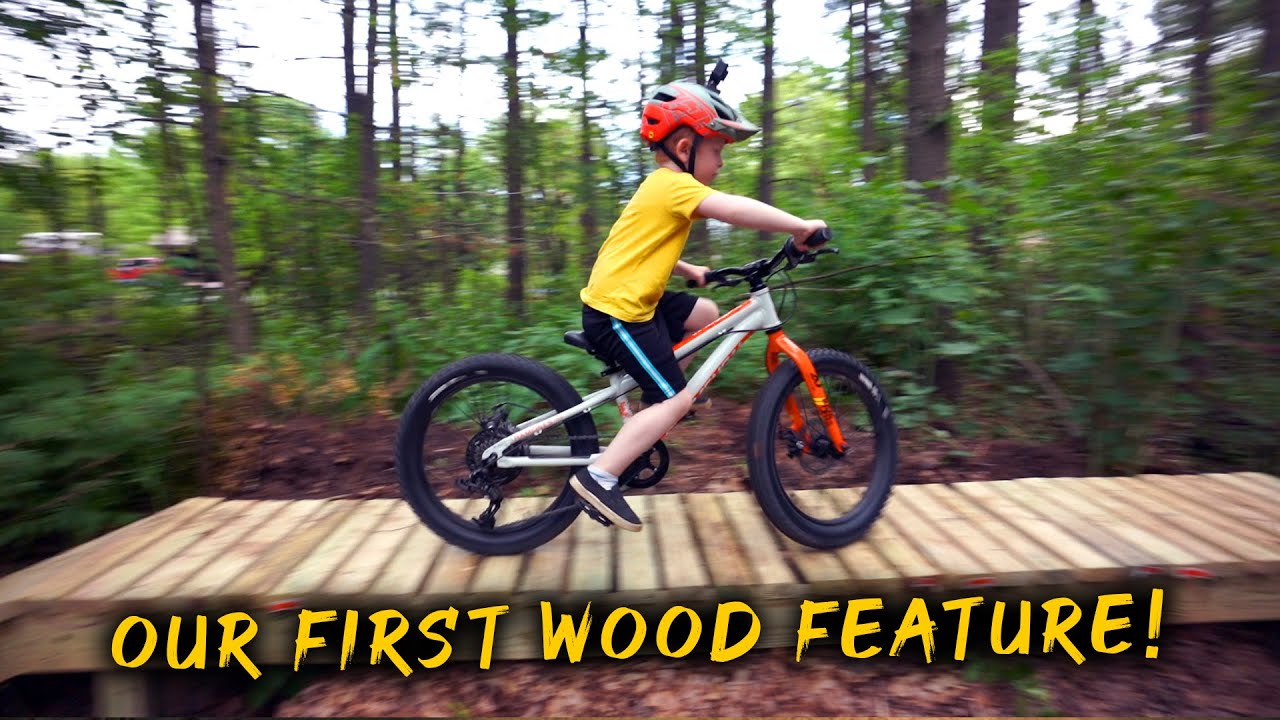 We Built a Bridge! Shred Yard Mountain Bike Trail Building EP6