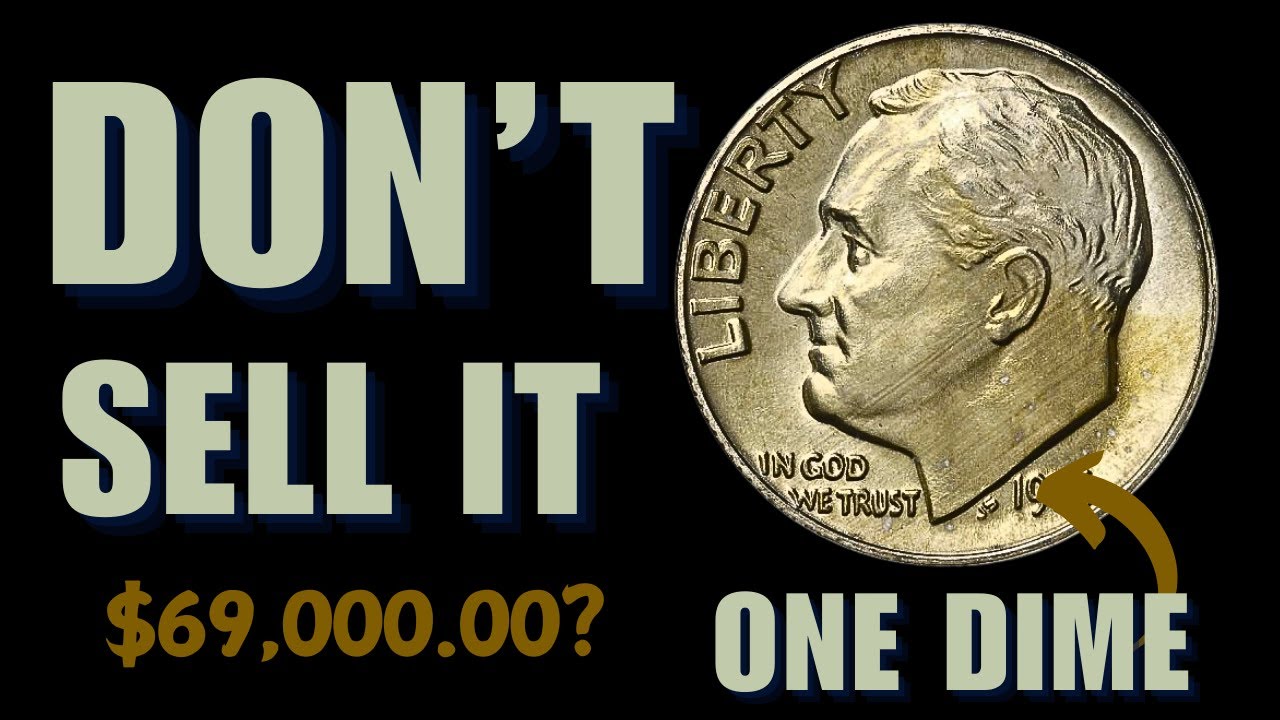 RARE U.S. Dime Worth $789,000.00 – Could YOU Have One? #americancurrency #dimes