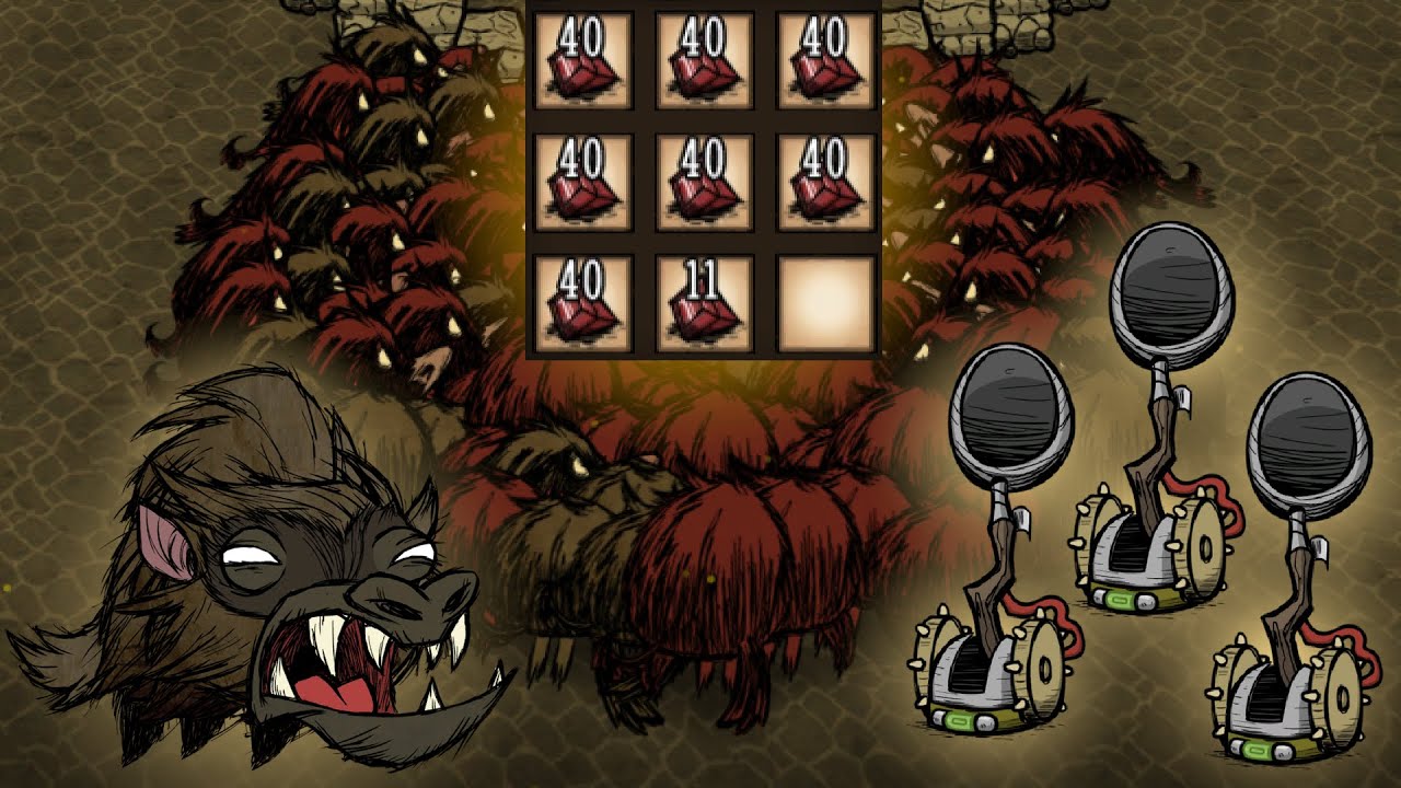 290+ Gems/Day Varg Farm | Don't Starve Together