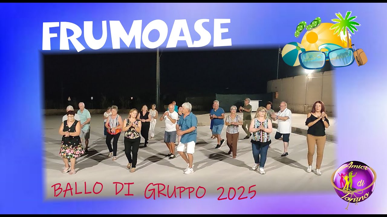 FRUMOASE || Coreo Tonino Galifi - Ballo di Gruppo Estate 2025 - Dance Demo