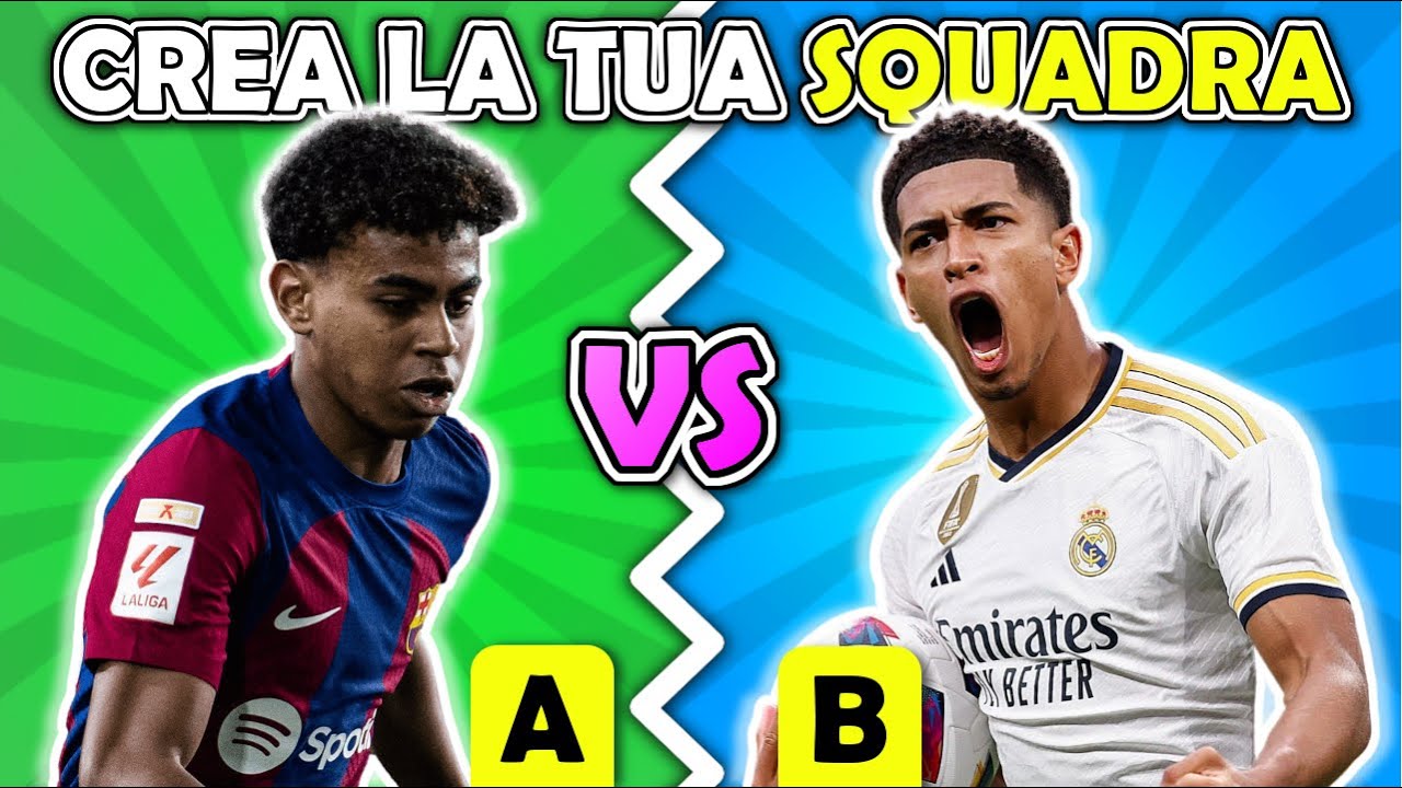 Quale Calciatore Preferisci? Crea il Tuo Team (Serie A, Mondiale, Leggende) | Champions Quiz