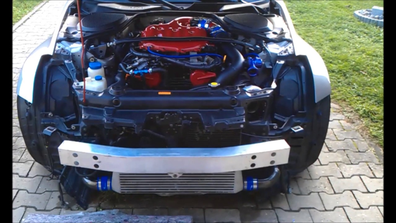 Nissan 350z Single Turbo Transformation