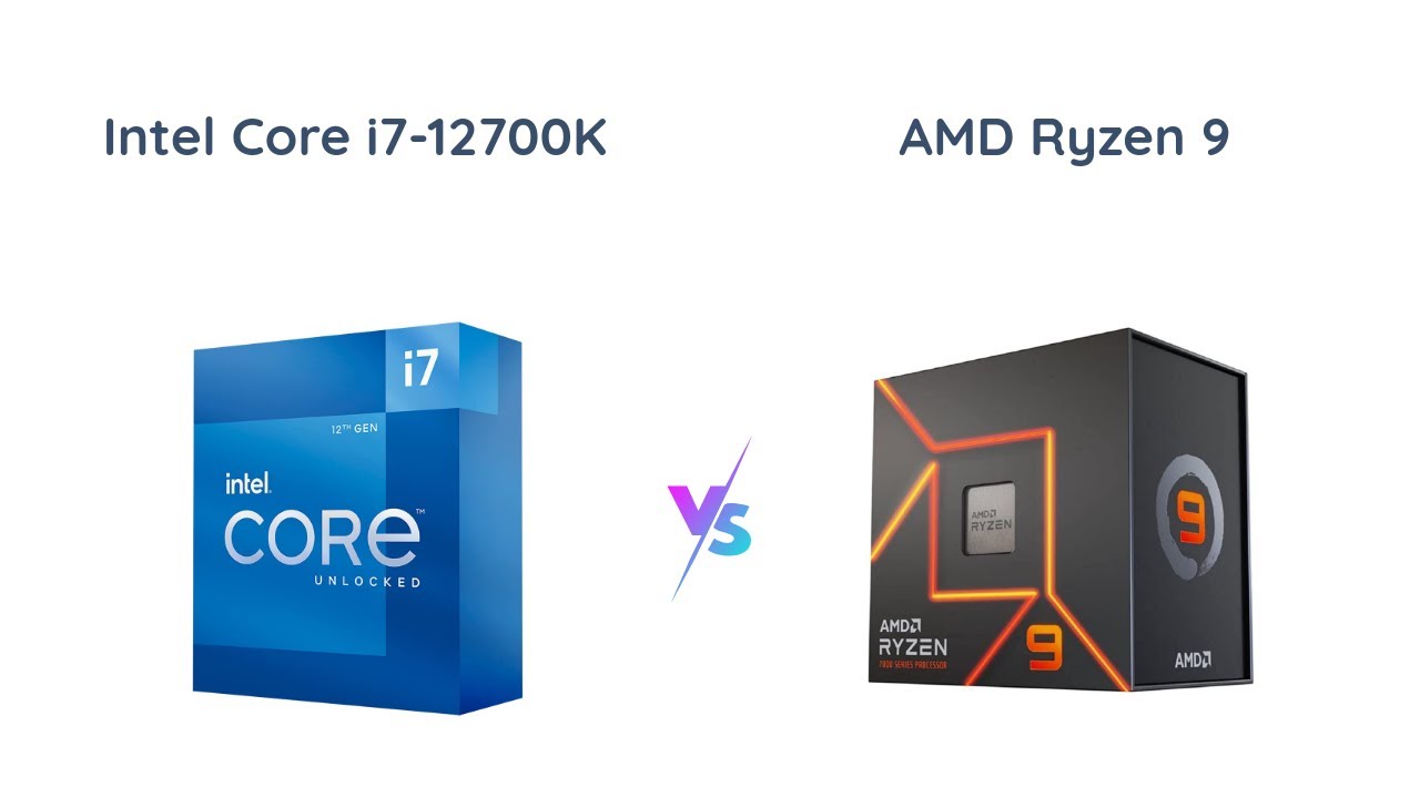 Intel Core i7-12700K vs AMD Ryzen 9 7900X: Which is the Better Desktop Processor?