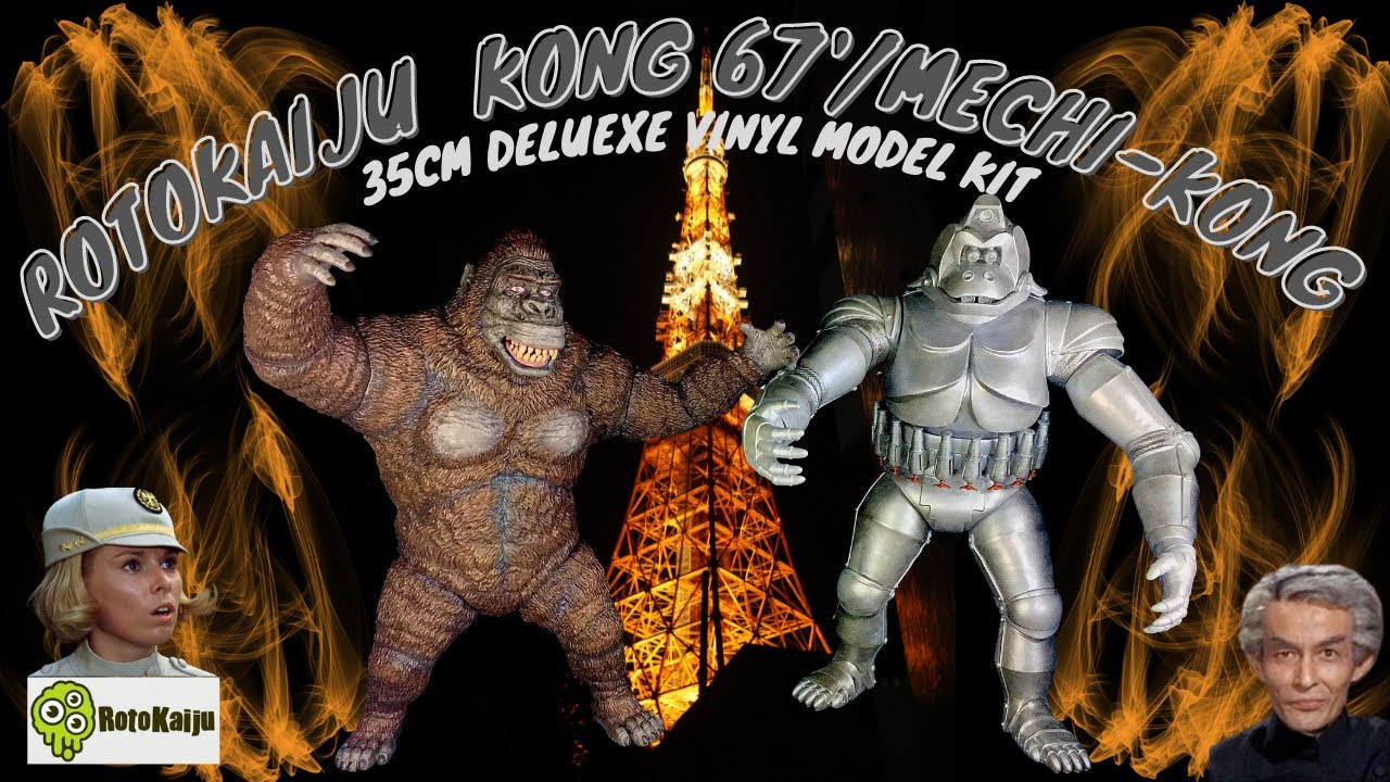 Rotokaiju 35cm Kong/Mechi-Kong kits