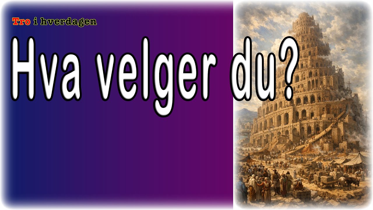 Hva velger du? - Tro i hverdagen