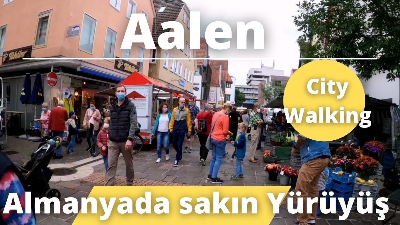 [ 4K] Aalen Germany Relax Walking |Almanyada yaşam ve Köy hayatı