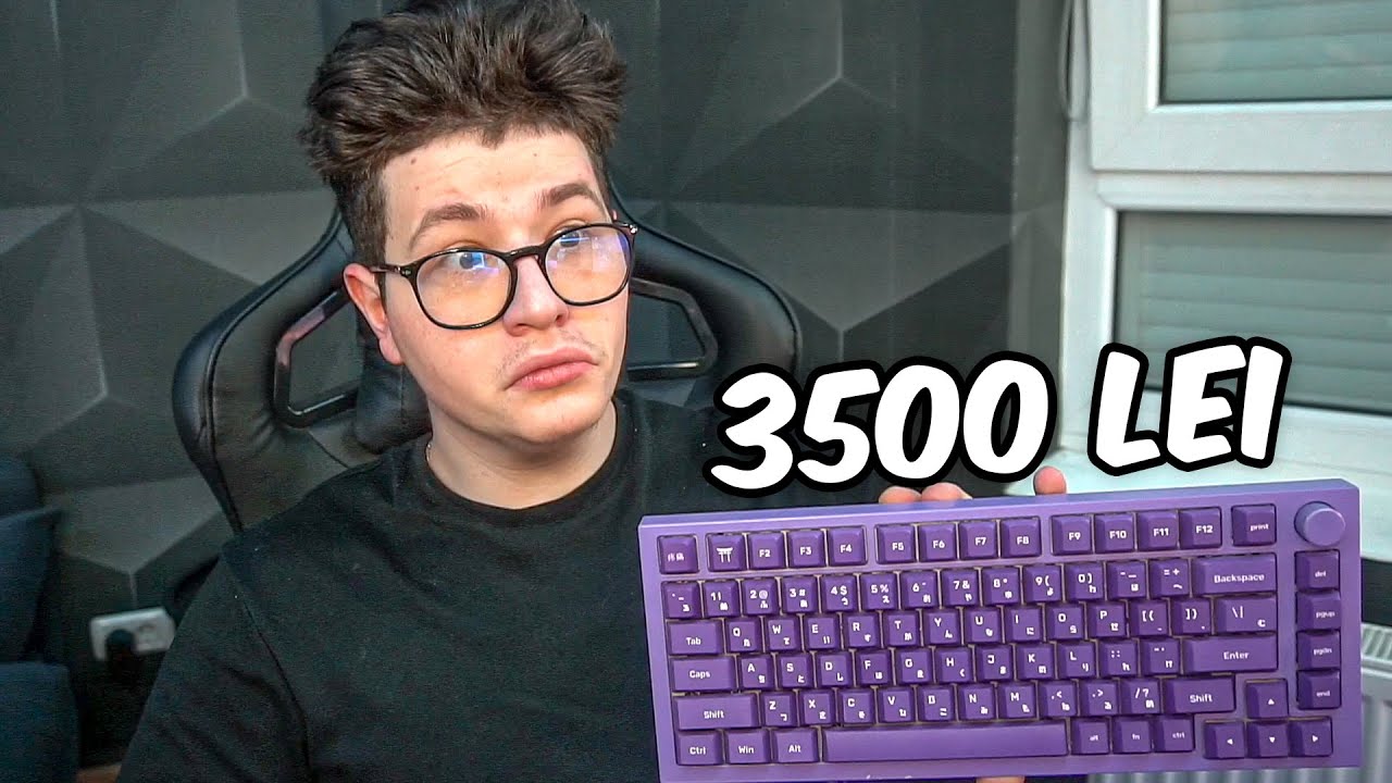 NOUA MEA TASTATURA de 3500 de LEI !