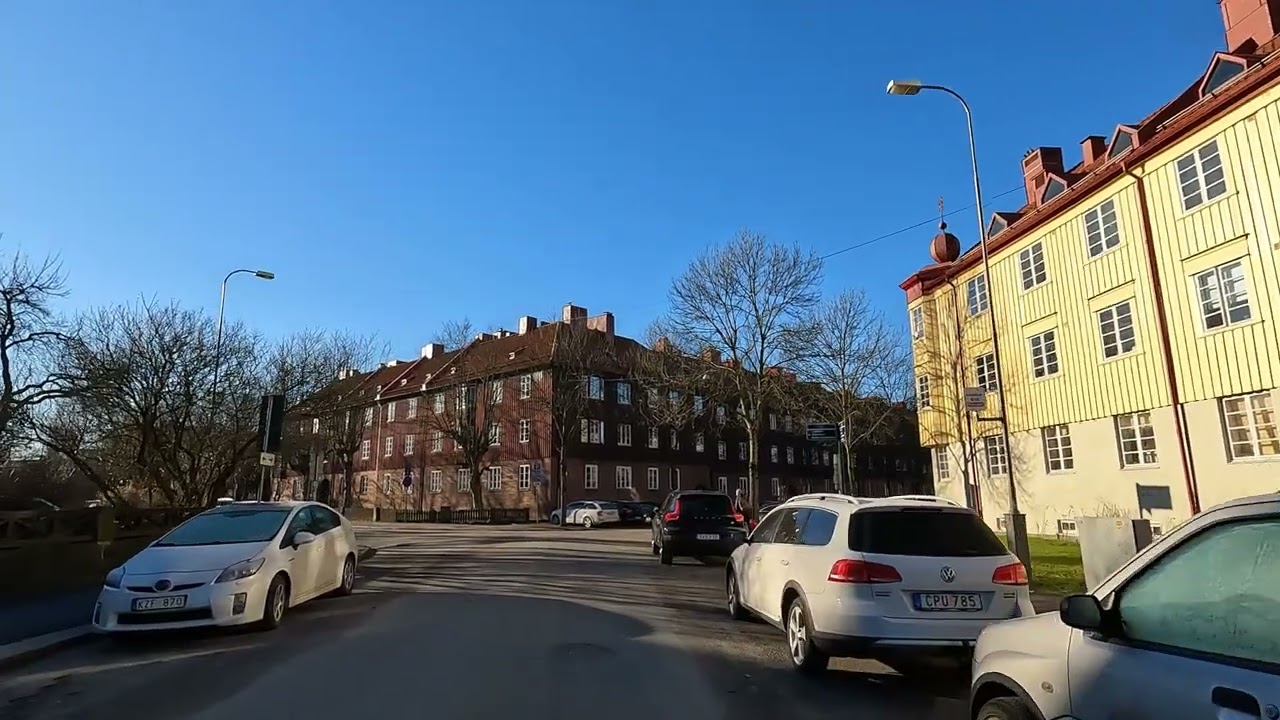Gothenburg Walk from Stockholmsgatan to Redbergsplatsen 4k se