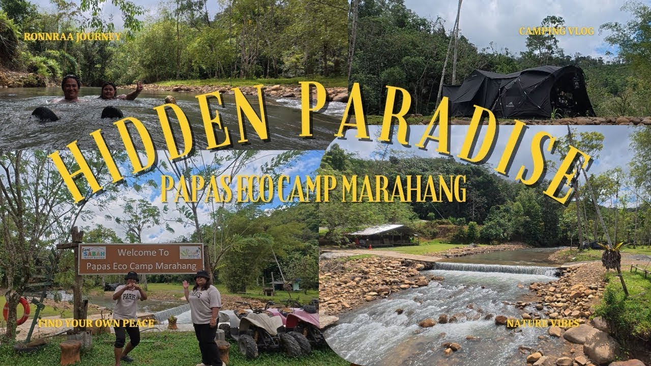 Camping Vlog | PAPAS ECO CAMP MARAHANG | PAYUNG CAMP VILLAGE S + MOUNTAINHIKER HEMISPHERE DOME