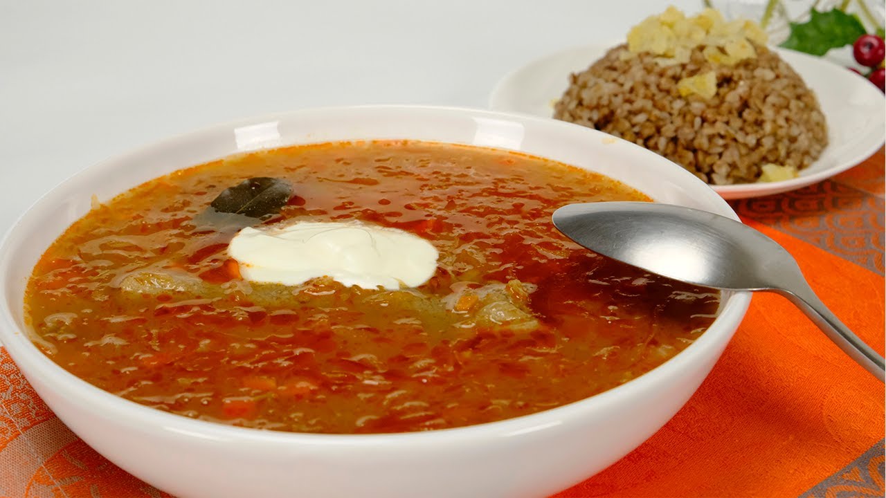 Щи из квашеной капусты 