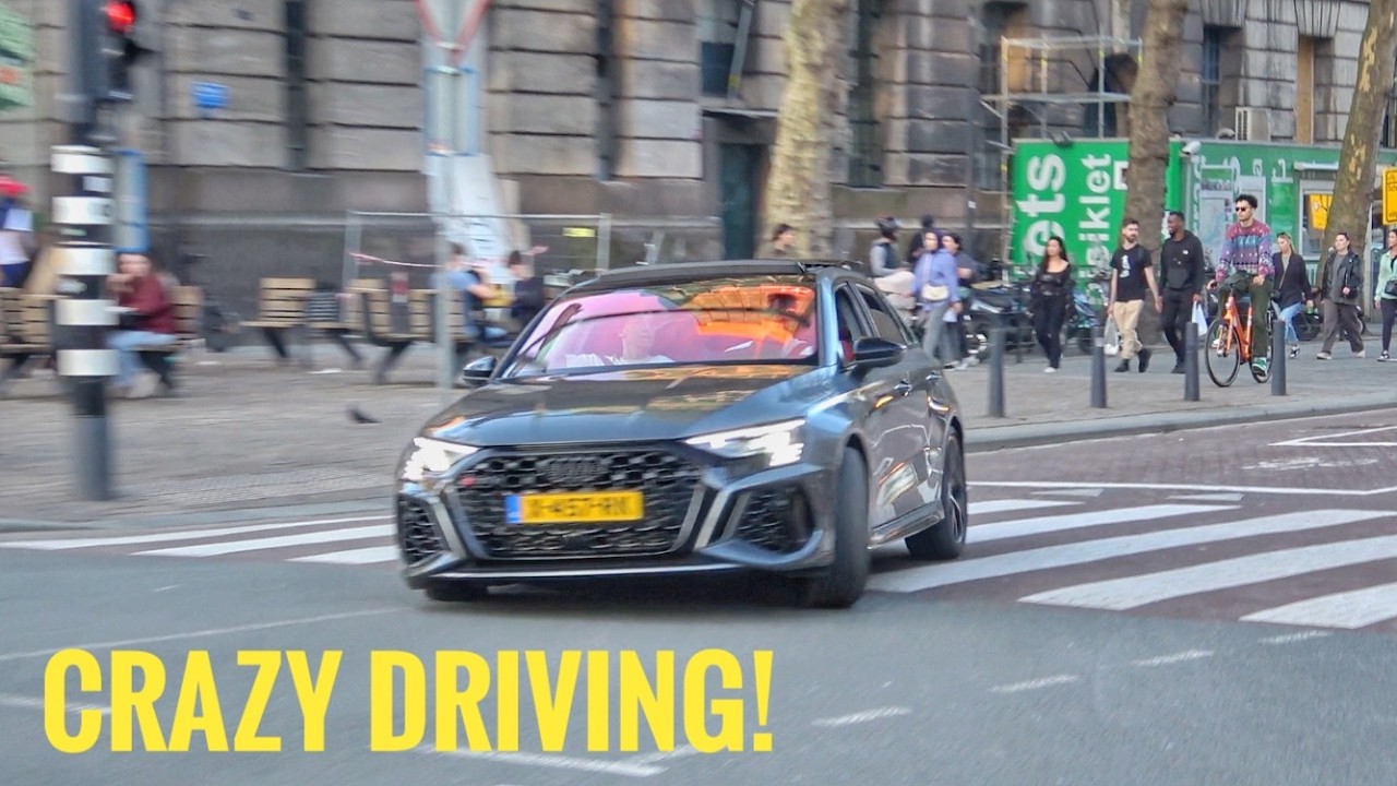 Sportscars In Rotterdam! Ep. 11 - EPIC DRIVING! 600HP RS3, E90 M3, 800HP M5 F90, 488Spider And More!