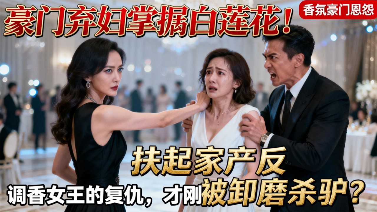 离婚后，她成了全球首富！天才调香师逆袭归来，渣男前夫跪地求复婚，财阀大佬：滚，她是我的！！#情感故事 #故事頻道 #小說推文