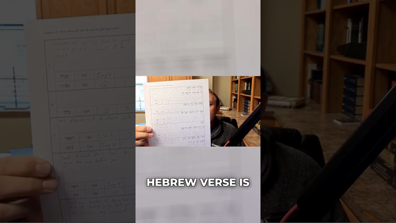 My Exact Workbook Method for Learning Hebrew