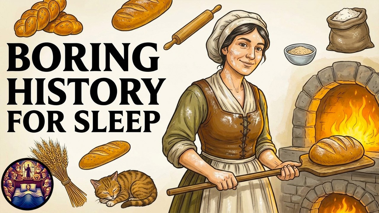 What Daily Life as a Baker in Medieval Times Was Like | Boring History For Sleep | Boring History