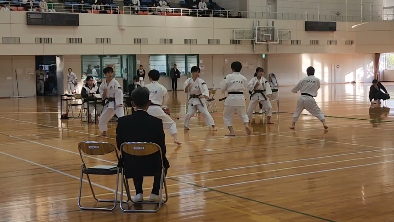 【中四国学生冬季大会2025 】　団体演武の部
