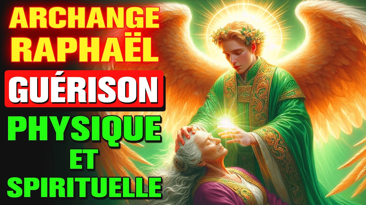 🟢PRIÈRE D’INVOCATION à l’Archange Raphaël pour une GUÉRISON IMMÉDIATE  | Écoute la maintenant🙏