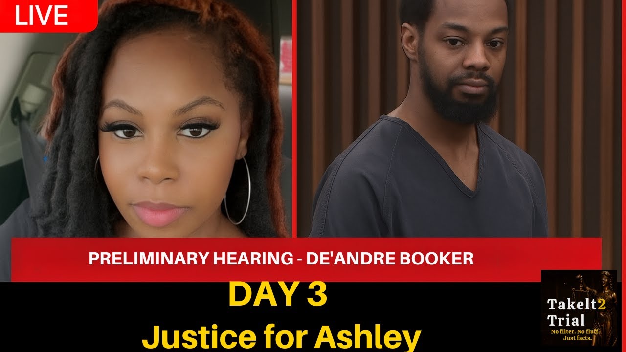 LIVE: Day 3:  Gut-Wrenching Surveillance & Chilling Digital Trails in De’Andre Booker Case