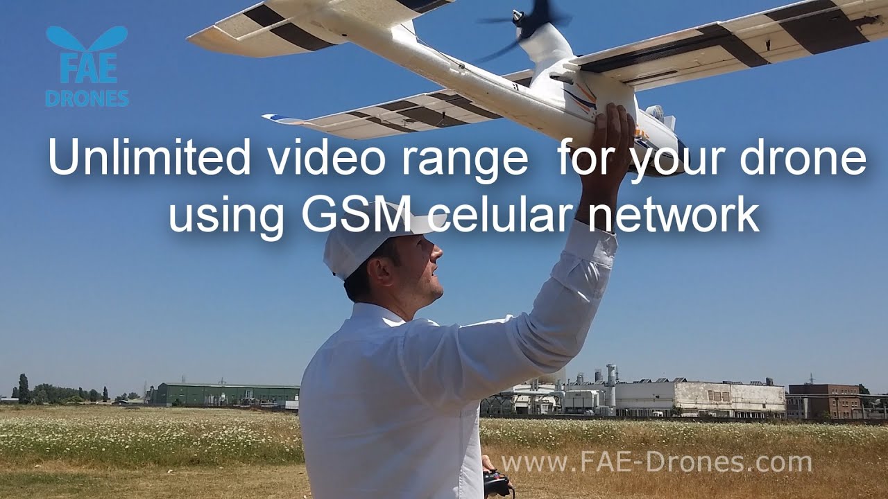 GSM 4G telemetry and video - unlimited range for your drone