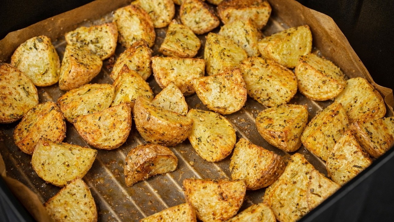 The Secret to Perfectly Crispy Air Fryer Greek Potatoes