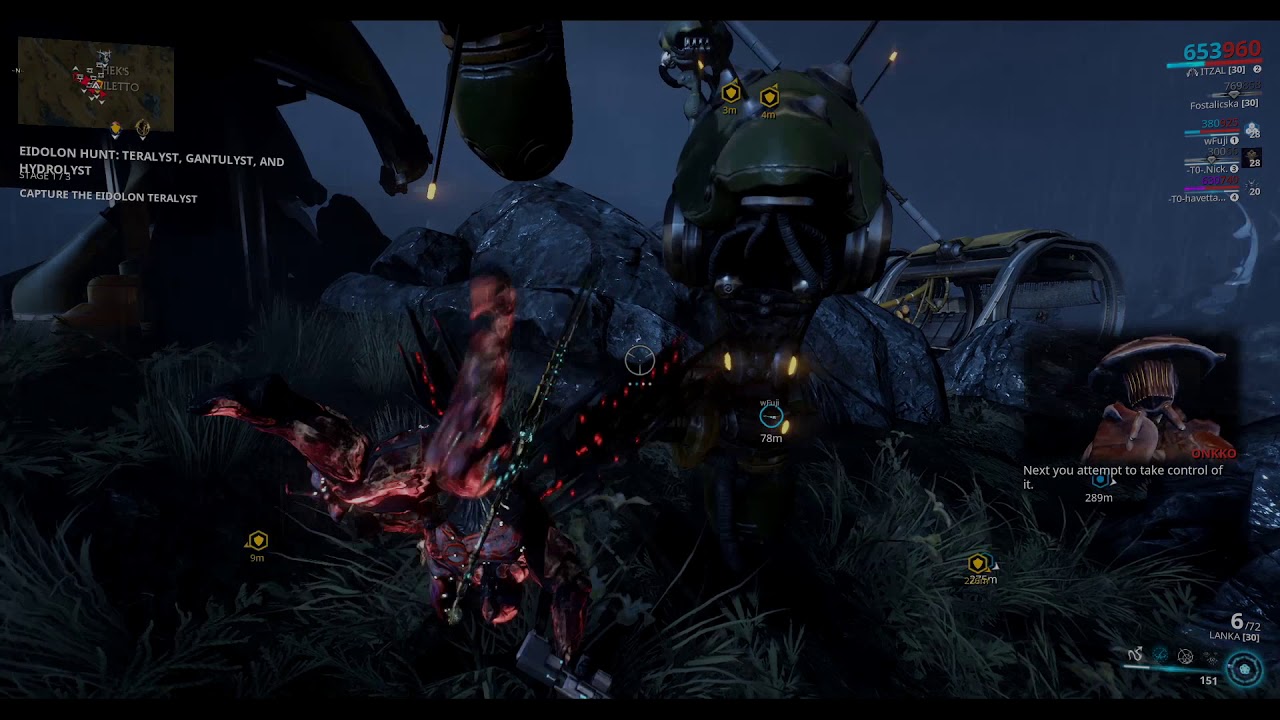 Warframe-Eidolon Hunt tanácstalanoknak  [Magyar]