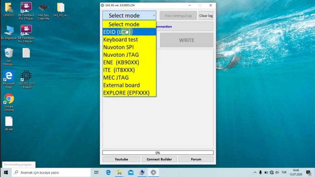 Sas io programmer  كيفية شحن ال IO  باستخدام  المبرمجة SAS