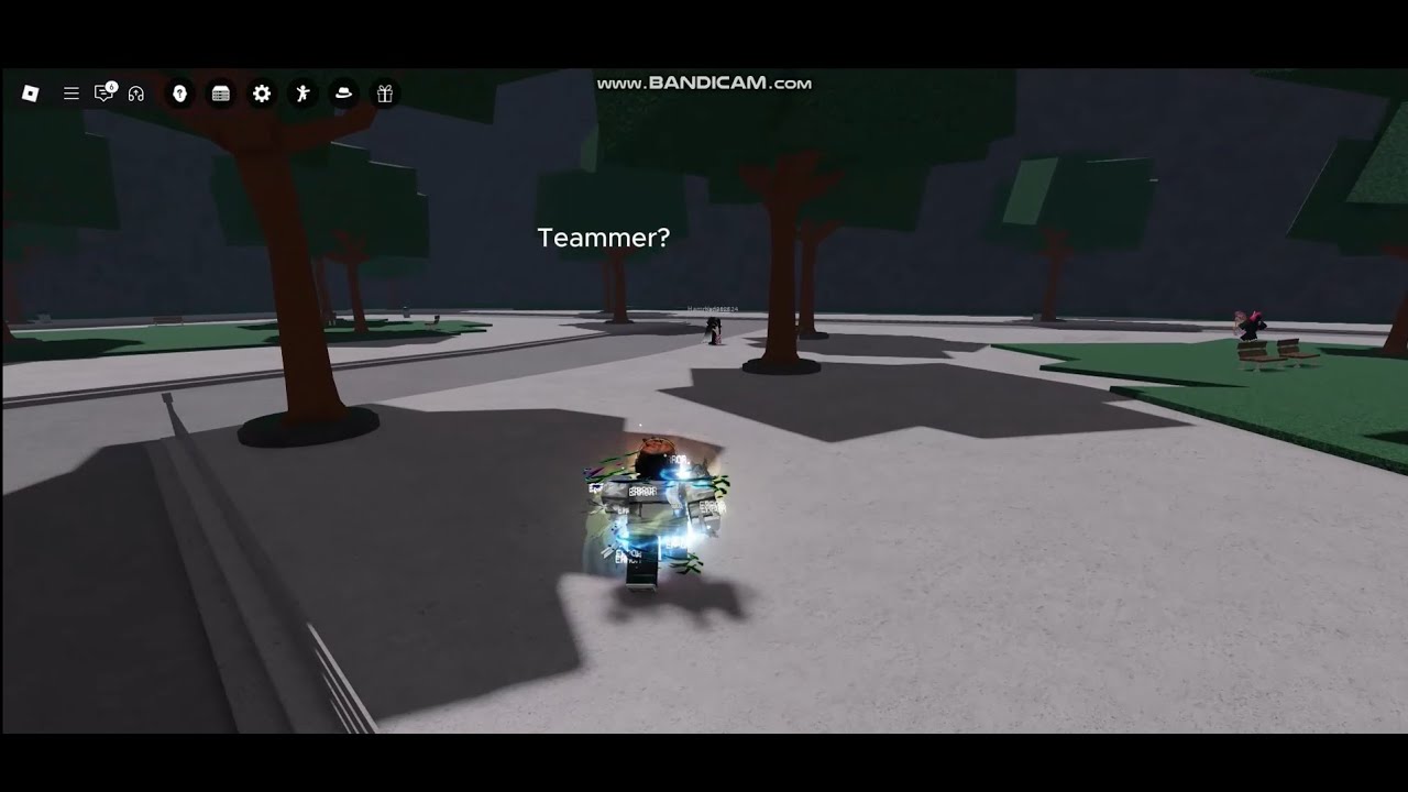 I destroy teammers in The strongest battleground Roblox!!