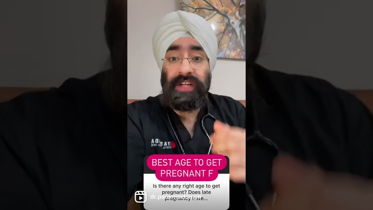 Right Age to get pregnant and complications for late pregnancy  #shorts by dr.education
