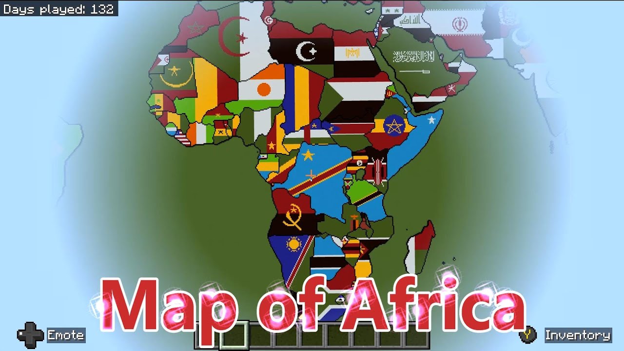 Exploring Africa in Minecraft! - Fun Journey Across Countries