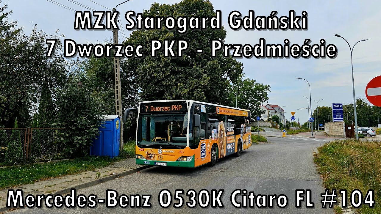 MZK Starogard Gdański - linia 7, Mercedes-Benz O530K Citaro FL #104