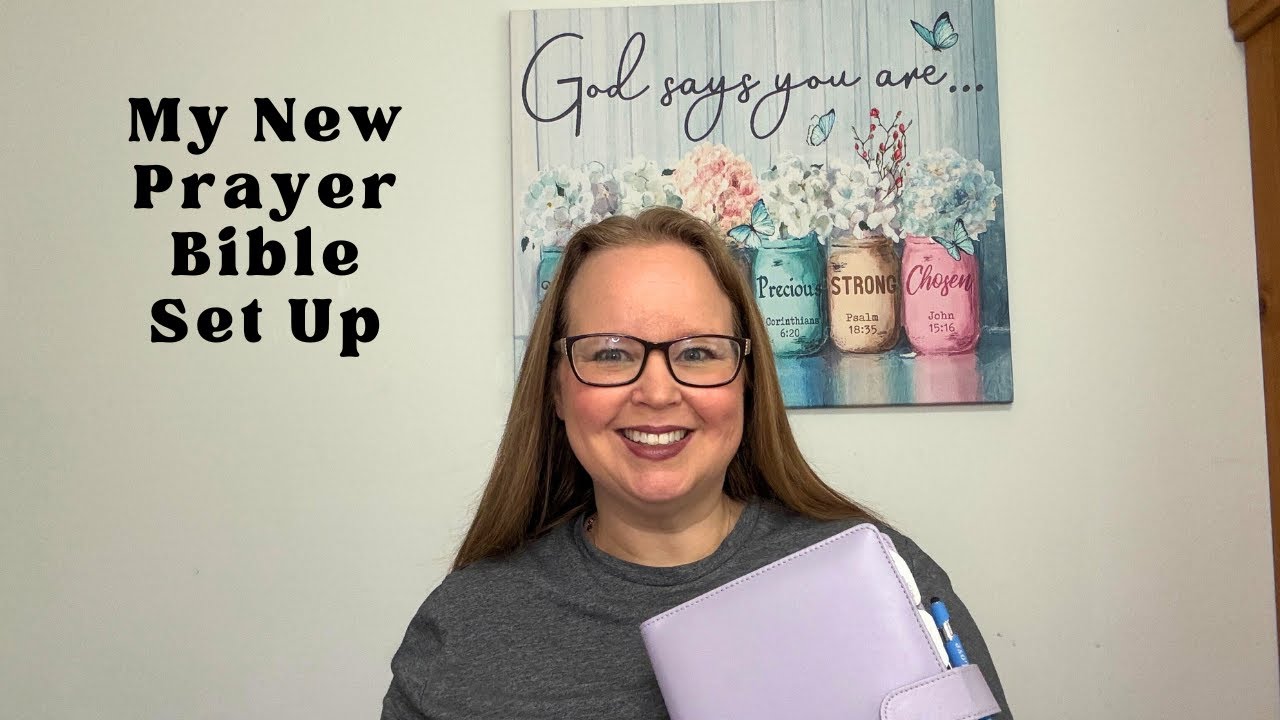 Prayer Bible Binder Set Up and How I use a Prayer Bible Binder | Create a Prayer Bible