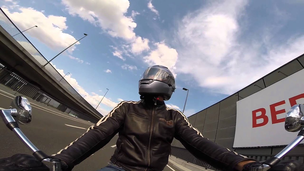Berliner Flughafen BER mit Suzuki Bandit 1250 [GoPro Hero 3]