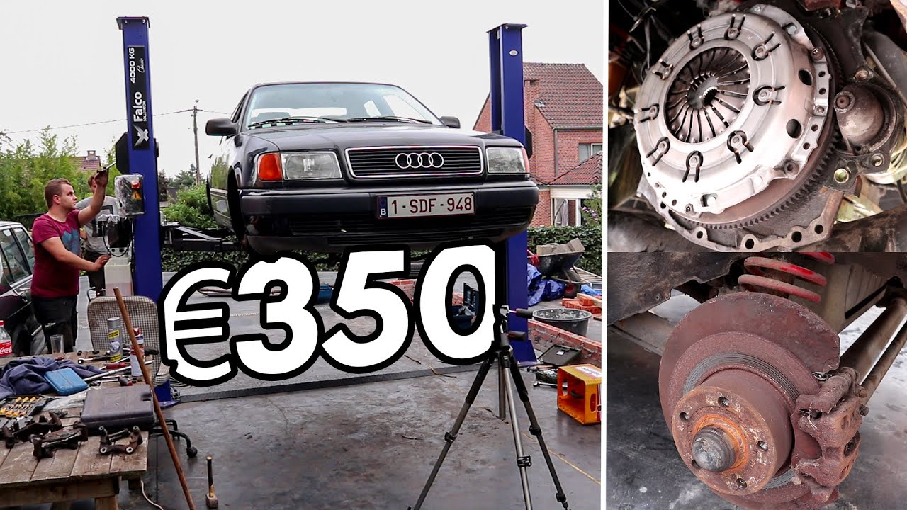 Можно ли восстановить этот Audi 100 за 350 евро?
