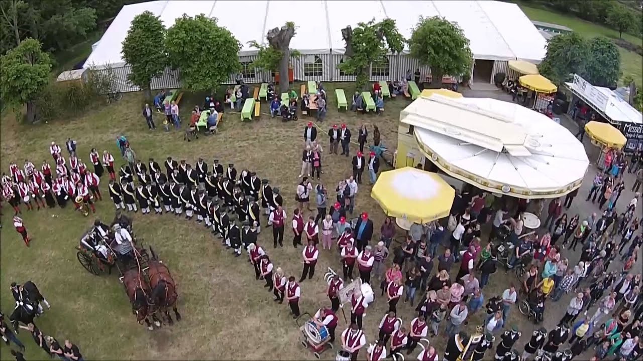 Schüttenhoff Nörten Hardenberg am Festplatz nach dem Umzug