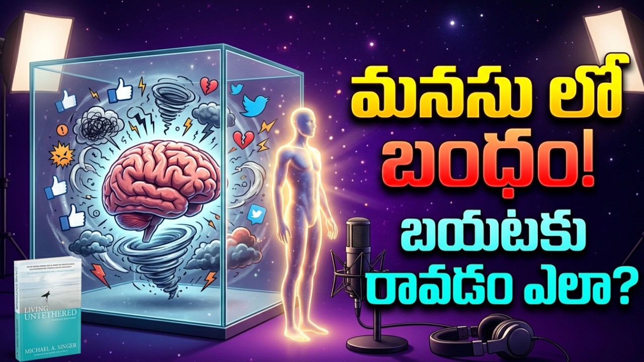 మీ జీవితాన్ని బంధిస్తున్నది ఎవరు? | Living Untethered Book Review Telugu | Deep Mind Podcast