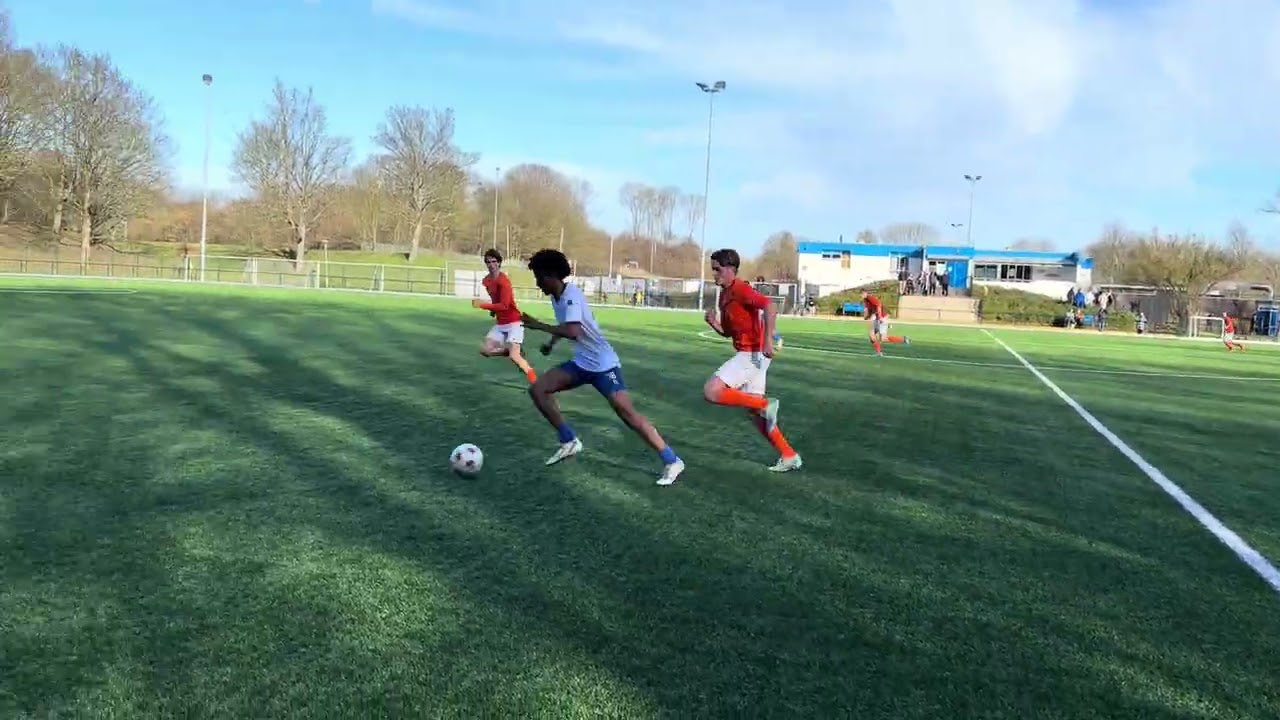 DWO 023-1 tegen SB 023-2 de tweede helft 4-3