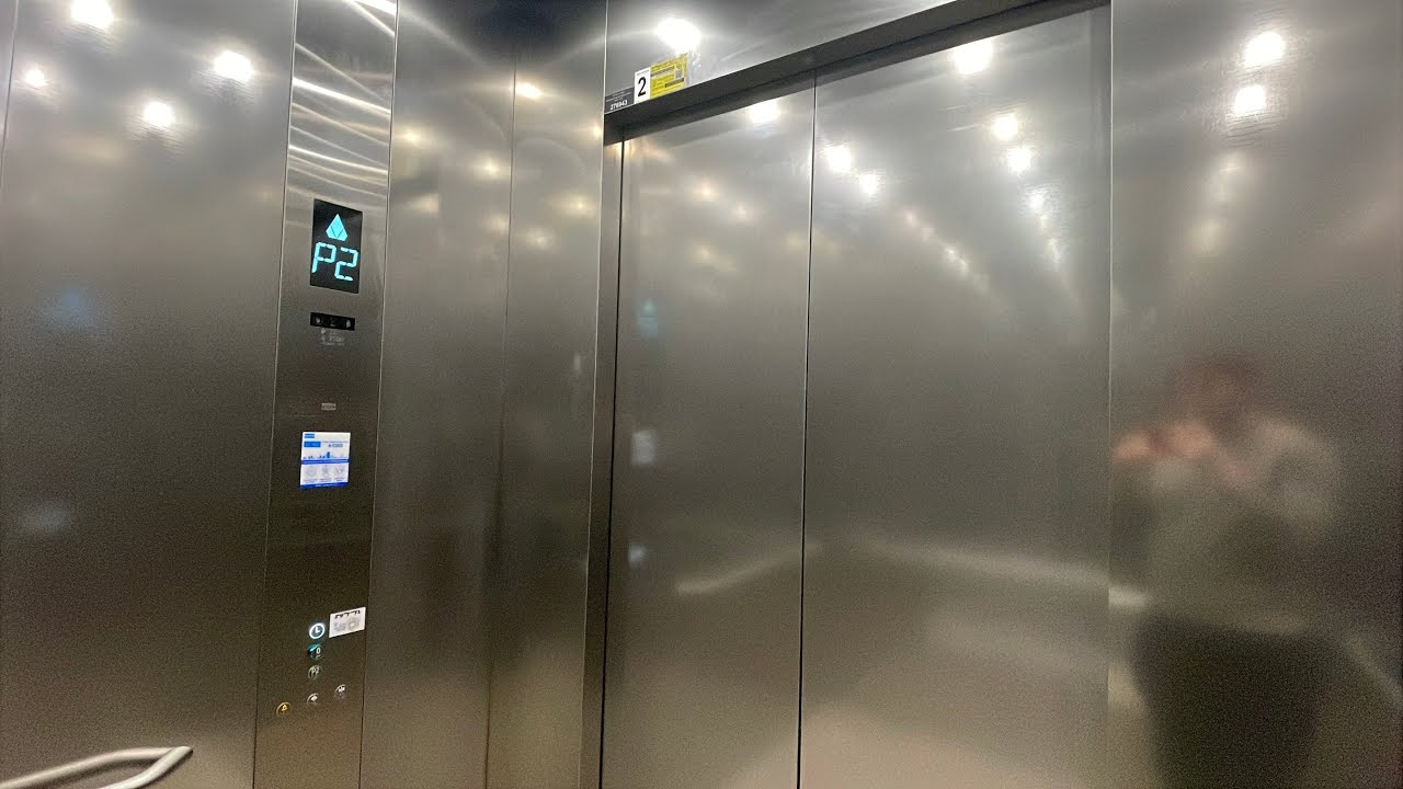2021 KONE MRL traction elevators at Glilot Community Center - Tel Aviv, IL.