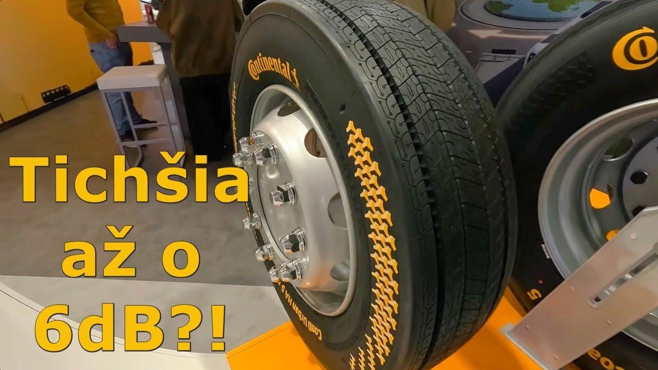 Tich&scaron;ia až o 6 dB?! Conti Urban pre autobusy zv&yacute;&scaron;i komfort v&scaron;etk&yacute;m