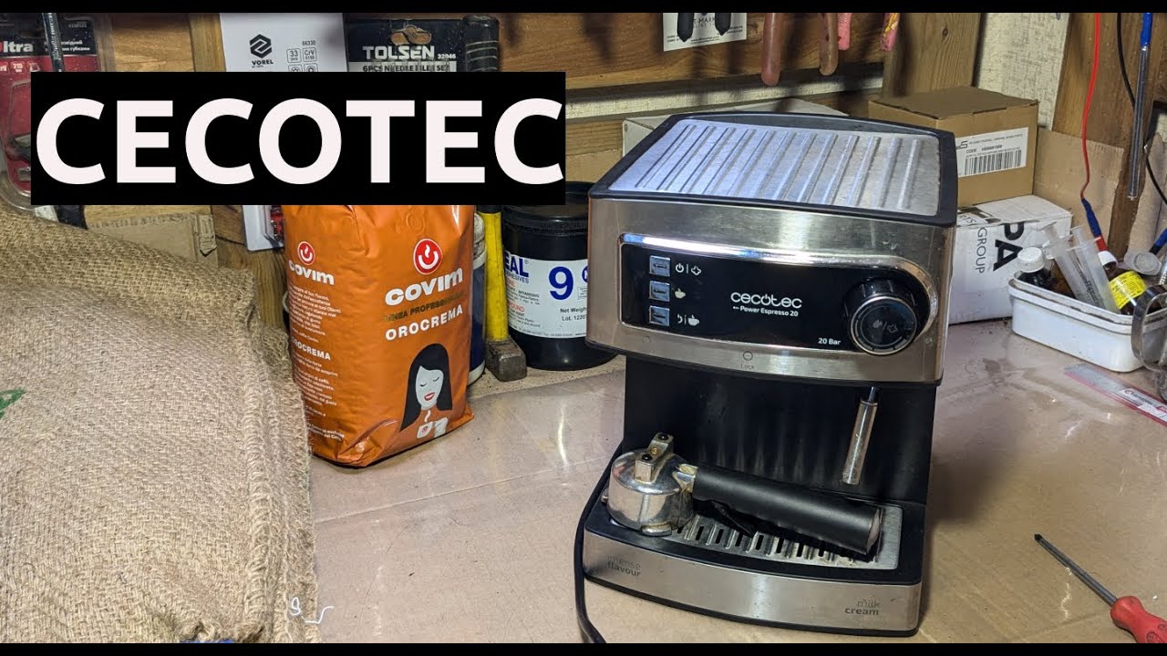 Внутри китайской кофеварки: Как разобрать корпус CECOTEC