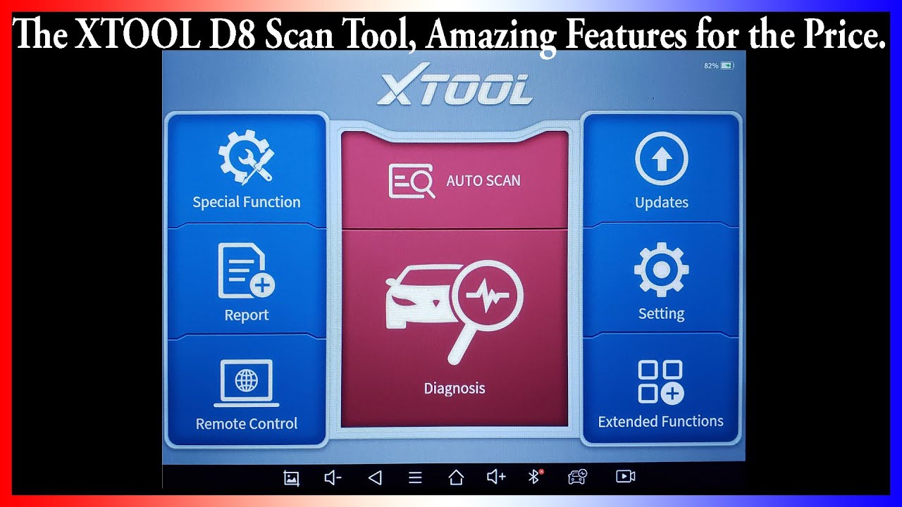 Unboxing the XTOOL D8 and Looking at all the Functions this Amazing Scan Tool has for under $700.