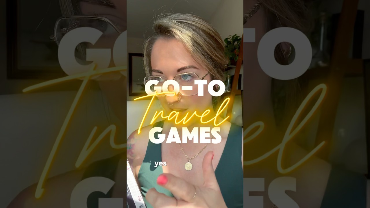 The Perfect Travel Games ✈️