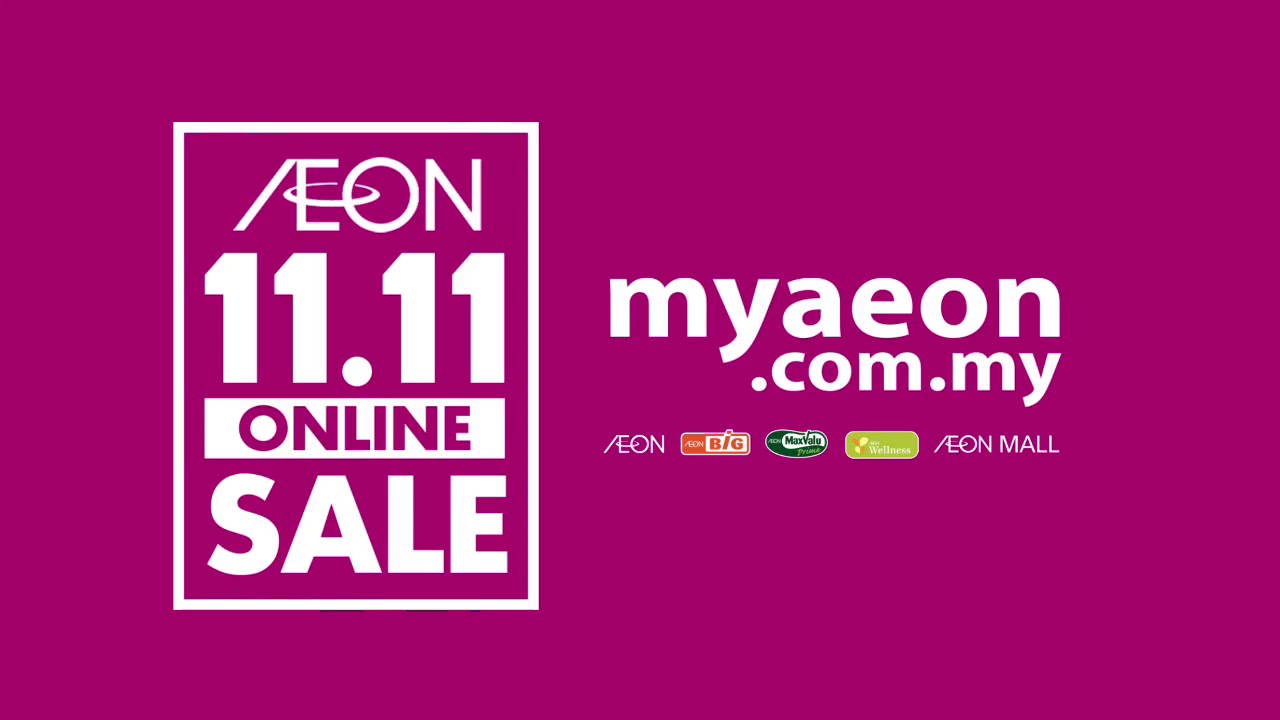 AEON 11.11 Online Sale