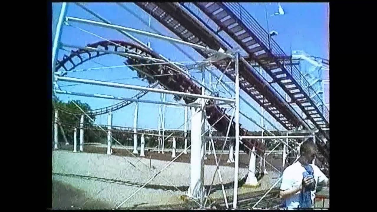 The Great American Scream Machine, Six Flags Great Adventure 1997 (on & off ride)