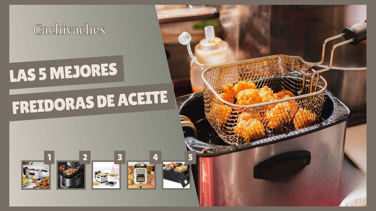 Freidora de Aceite: ¿Cuál es la Mejor del 2025? TOP 5 Freidoras Eléctricas Analizadas