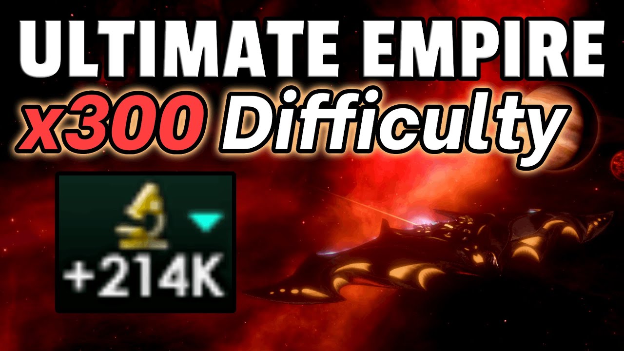 The ULTIMATE Stellaris Empire | 300x Crisis Full Playthrough