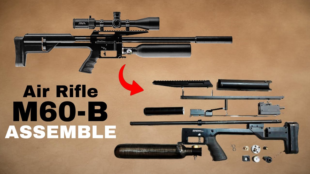 M60B Air Rifle Reassembly Tutorial | Step-by-Step Guide to Rebuild #airgun #m60bairrifle