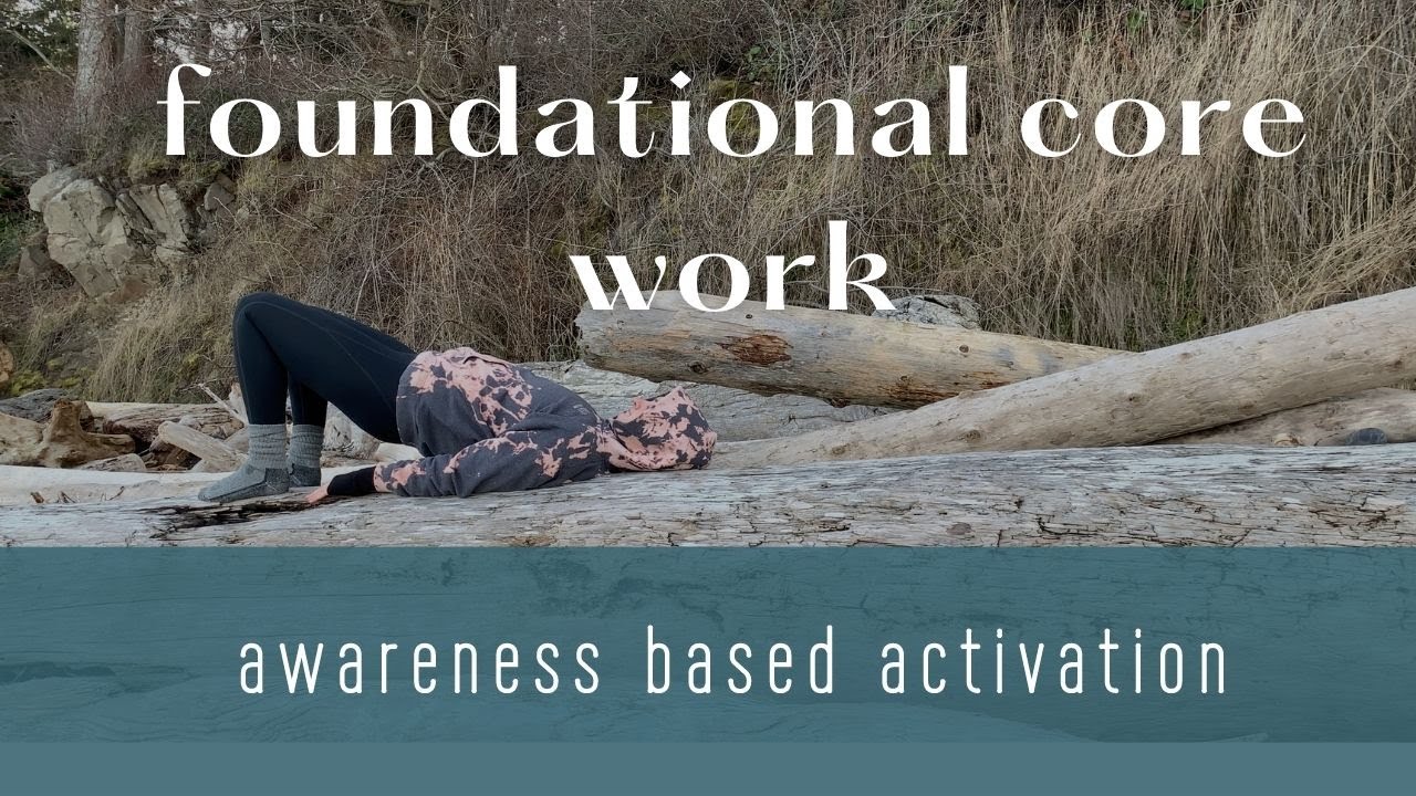 Finding your Foundational Core II laying down, accessible core work, breath centered