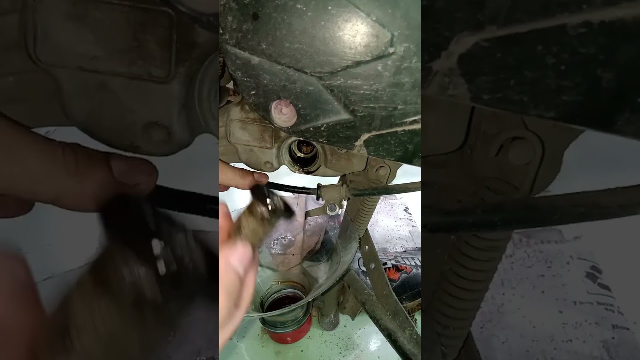 ganti oli dan reset oil change 