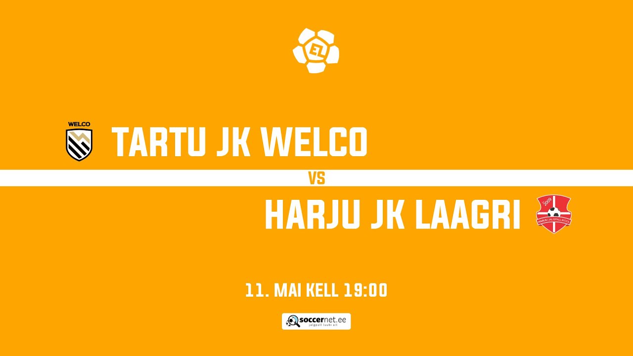 TARTU JK WELCO - HARJU JK LAAGRI, ESILIIGA 10. voor